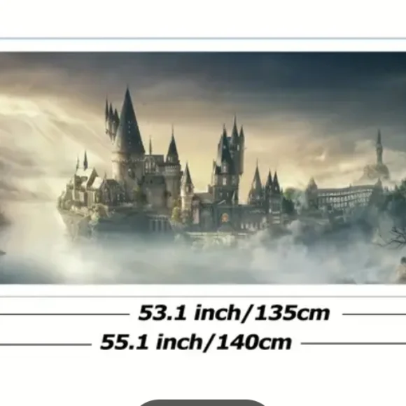 New Harry Potter 5D Hogwarts DIAMOND DiY art Kit - Picture 2 of 4